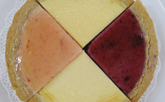 プレーン・ストロベリー・バニラビーンズ・ブルーベリー